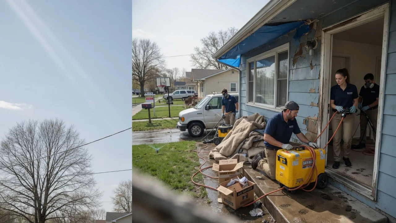 Basement Flood Cleanup in Centertown, KY near me